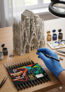 Model Paint Brushes